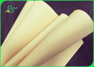 China 70gsm 80gsm Bamboo Pulp Brown Kraft Paper For Envelope Good Stiffness on sale