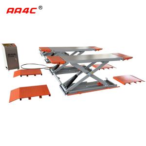 Wholesale 3.0T Car Vehicle Lift Car Flush Mounted Scissor Lift Garage Inground AA4C Inground Scissor Car Lift AA-SL303 from china suppliers