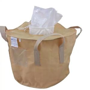 Wholesale Safe Circular FIBC Bag Bulk Packaging For Fertilizer 120-230GSM from china suppliers