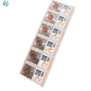Wholesale Durable Waterproof Qr Code Stickers For Product Labeling And Tracking from china suppliers