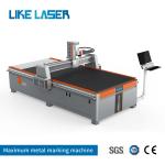 CE Certified Gold Laser Chemical Etching Machine for Stainless Steel Plate