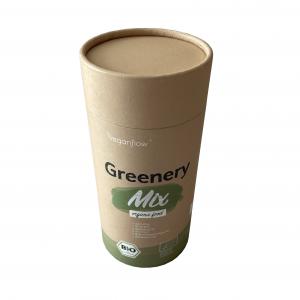 Wholesale Rolled Lid Kraft Paper Tube Packaging With Colorful Inside Printing from china suppliers