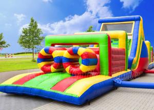 Wholesale Moon Bounce Obstacle Course Bouncer PVC Inflatable Obstacle Courses Rental For Adults from china suppliers