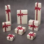 Customized Cardboard Paper Packaging Gift Jewelry Box with Foam Insert and 100%