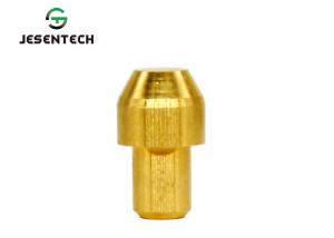 China CNC Turning Machining Cylindrical Dowel Brass / Copper For Automotive Fastener on sale