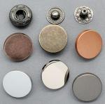 top grade 2023 zinc alloy round square gold plated button metal snap button