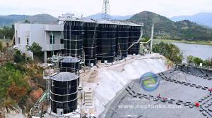 Wholesale ART 310 Liquid Storage Tanks , Center Enamel Sludge Storage Tanks For More Than 30 Years from china suppliers