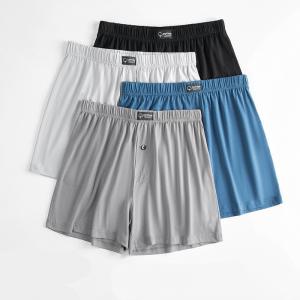 Wholesale Lyocell Fabric Mens Gym Boxers Custom Breathable Woven Boxer Shorts from china suppliers