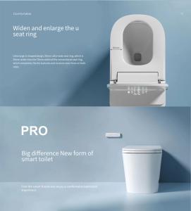 Wholesale Hot sale Portable Intelligent Toilet Japanese Smart Toilet Bidet Automatic Flushing with CE from china suppliers