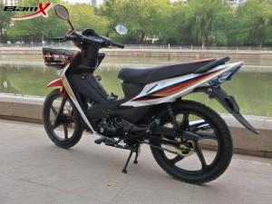 Wholesale 110cc RED/BLACK/AUTOMATIC Cub Motorcycle Hydraulic Damping Front Suspension 4-speed Transmission from china suppliers