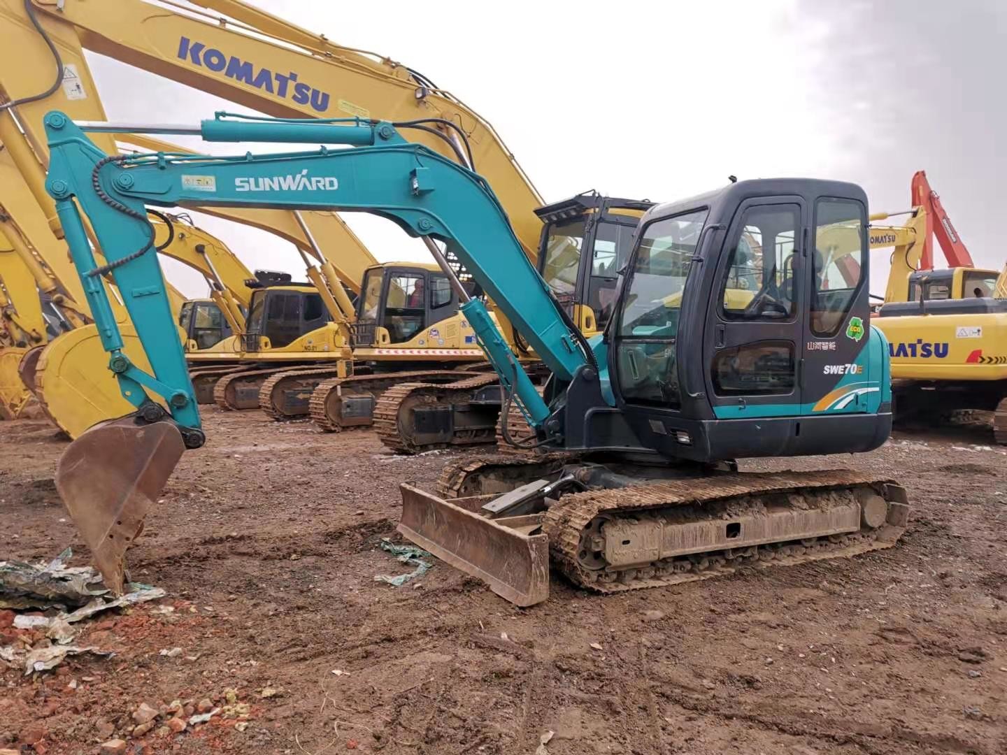 SWE70E Used Excavator Equipment