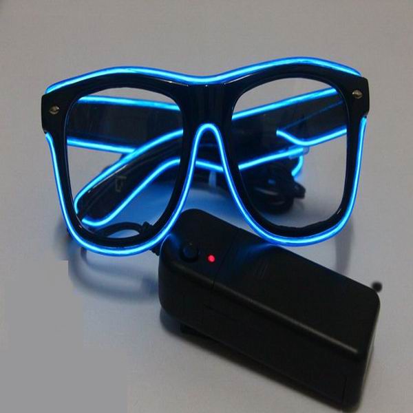 super cool party el wire glasses/ glow glasses/ light up glasses for party events