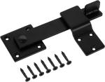 Reversible & Durable Sturdy 6" Farm Flip Fence Gate Latch, Barn Door Lock Flip