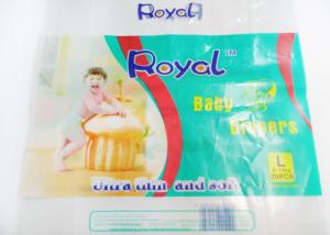 Wholesale PE Flexible Plastic Packaging For Baby Diaper 13 Color Gravure Printing from china suppliers