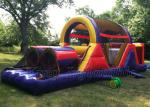 Inflatable Bounce House Obstacle Course PVC Sport Game Obstacle Course For