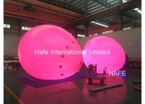 Wholesale 6m Helium Balloon Lights , Inflatable Lighting Balloon Sky Round Airship from china suppliers