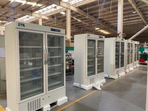 Wholesale 2-8 Degree 656L Double Door Upright Pharmaceutical Refrigerator LED Interior Light from china suppliers