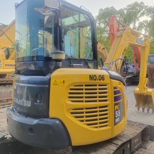 Wholesale The used Komatsu PC55 excavator comes from China from china suppliers