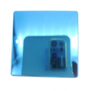 China Colored Stainless Steel Sheet 8K Blue Color for Hotel KTV Interior Decoration Anti-fingerprint Coating on sale