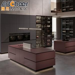 Wholesale Customizable Kitchen Island with Modern Italian Furniture Design and Lacquer Finish from china suppliers