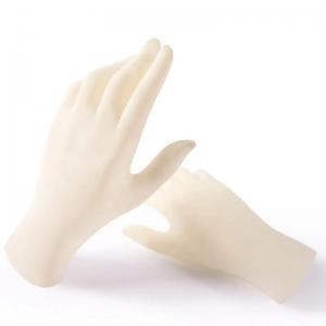 Wholesale Rubber Latex Sterile Disposable Examination Gloves 14.6 * 11.5cm For Hospital from china suppliers
