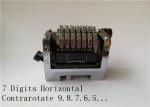 GTO MO HAMADA Electronic Numbering Machine 7 Digits 22.3 Horizontal Contrarotate