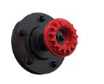 7075 T6 Car Wheels Accessories Steel Base Wheel Center Lock