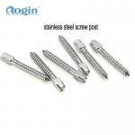 Stainless Steel / Titanium Dental Screw Post 120/240pcs Provide OEM Service