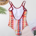 Tiered Layer Tie a Knot Front Top With Low waist Bikini swimsuit high cut