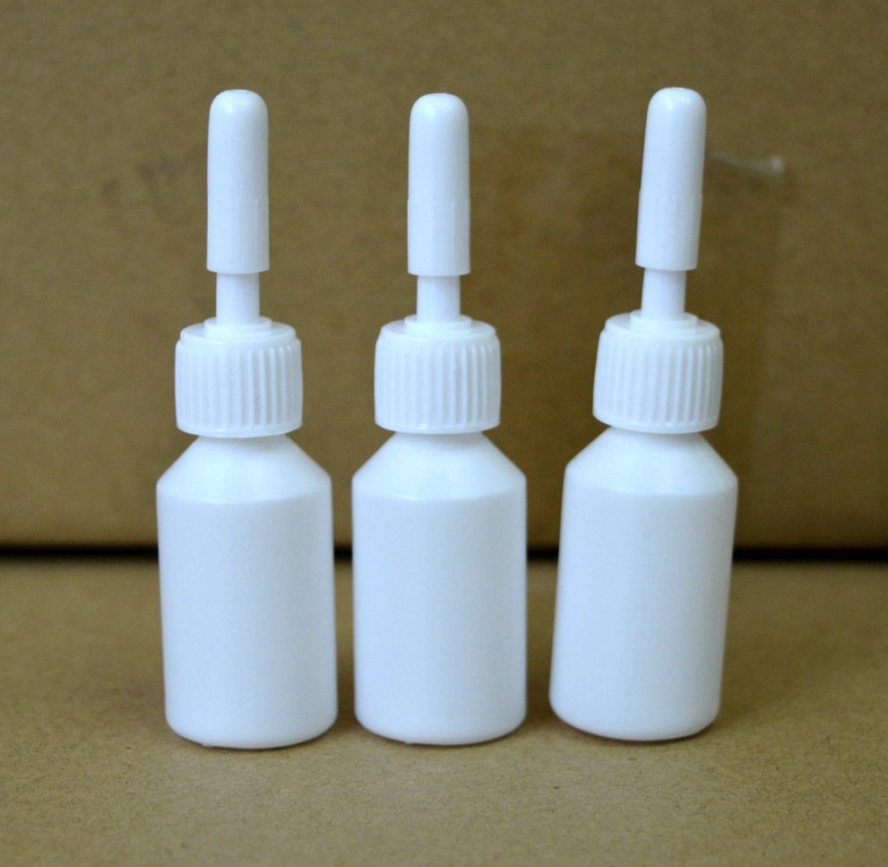 PE 10ml Ophthalmic bottles in white color