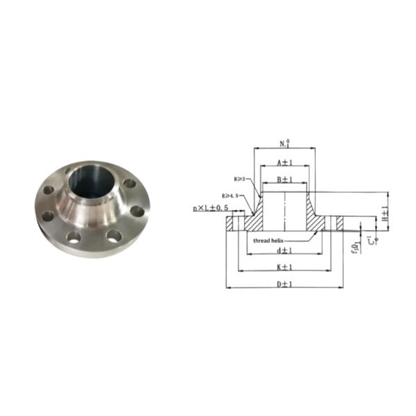 Premium ASME Titanium Flanges Titanium Weld Neck Flange for Chemical Ocean Engineering
