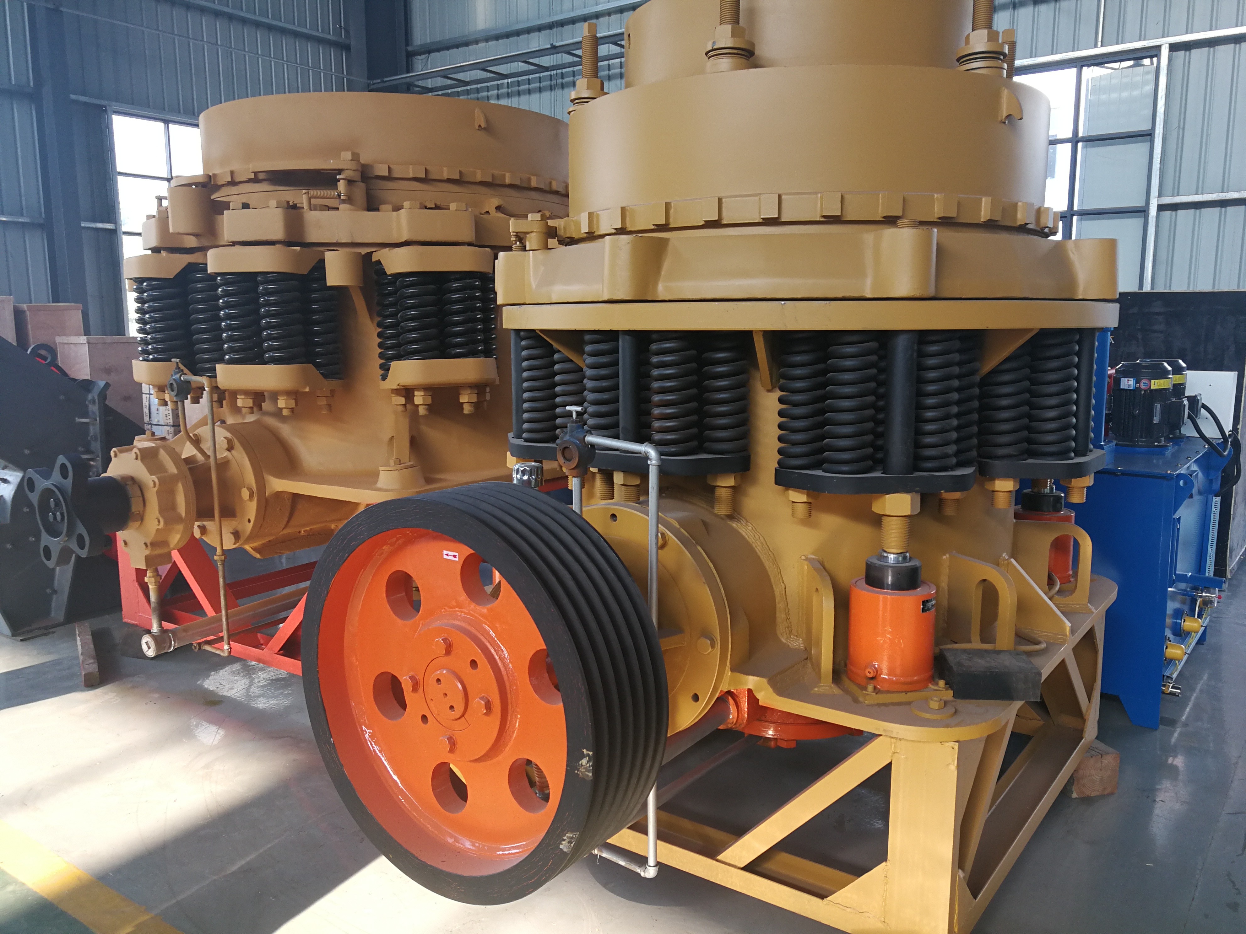 Granite River Stone Hydraulic Cone Crusher