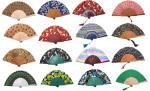 Free Design Wooden Fan 21cm or Customize Perfect for Business Gift and Promotion