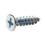 2.5mm Diameter Cross Recessed Countersunk Head Tapping Screws ISO7050 UNI6955