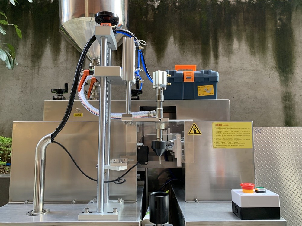 Toothpaste Filling Machine Ultrasonic Tube Filling and Sealing Machine Ointment Plastic Tube Filling and Sealing Machine