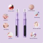 USB Charging 5 Modes 6 Drill Bits Low Noise Portable Nail Polishing Electric