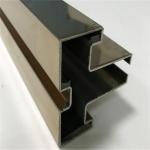 Mirror Finish Black Stainless Steel Trim Edge Trim Molding 201 304 316 for wall