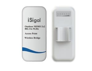 Wholesale iSigal Outdoor 5Ghz High Gain Wireless Access point/CPE WIFI Bridge China manufacturer from china suppliers
