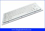 64 Keys Dust-Proof Industrial Mini Keyboard With Flat Keys Metal Dome Keys