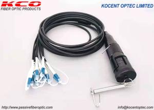 Wholesale FTTA Fiber Optical Patch Cables 4fo 8fo 12fo Waterproof Tactical Armoured YZC Connector from china suppliers