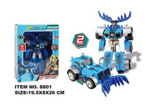 Wholesale Multi Color Children's Transformer Toys Manual Deformation Robot Model Car from china suppliers