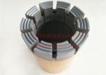 Wireline Impregnated Diamond Core Drill Bit With 10mm / 12mm / 14mm Crown Height