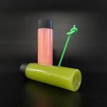 Bpa Free 0.5kg Clear Cylinder Juice Bottle With Lid For Juice Business