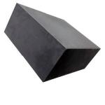Isostatic graphite block used to makeparts in industrial furnaces