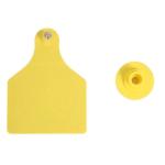 Animal Plastic TPU Livestock Ear Tags Goat 74mm Farm Pig