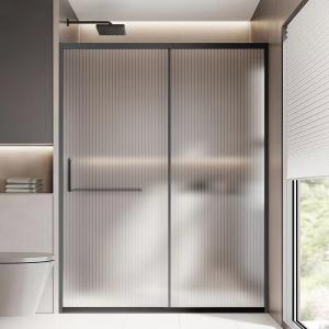 China Frameless Glass Portable Shower Cabin 304 Stainsteel Steel Material on sale