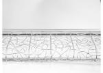 Wall Mirror Silver Square Carved Metal Frame Square Mirrored Wall Decoration