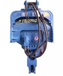 HT produces and sells 15-18 ton excavator vibratory pile hammers,the weight is 1