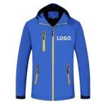 Lined Fleece Softshell Ski Jacket Outdoor Winter Windproof Plus Size Coat