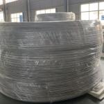 Flat Plate 10mm Aluminium Tube Solar Collector Water Heater H14 D8 Flow Tube